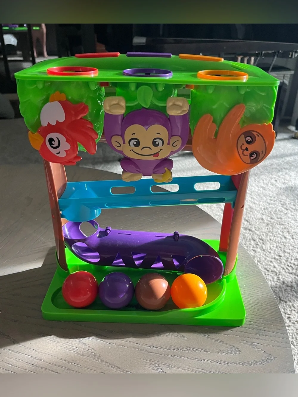 Love2Play Love 2 Play Hungry Jungle I toy ball run musical sounds jungle jammin’